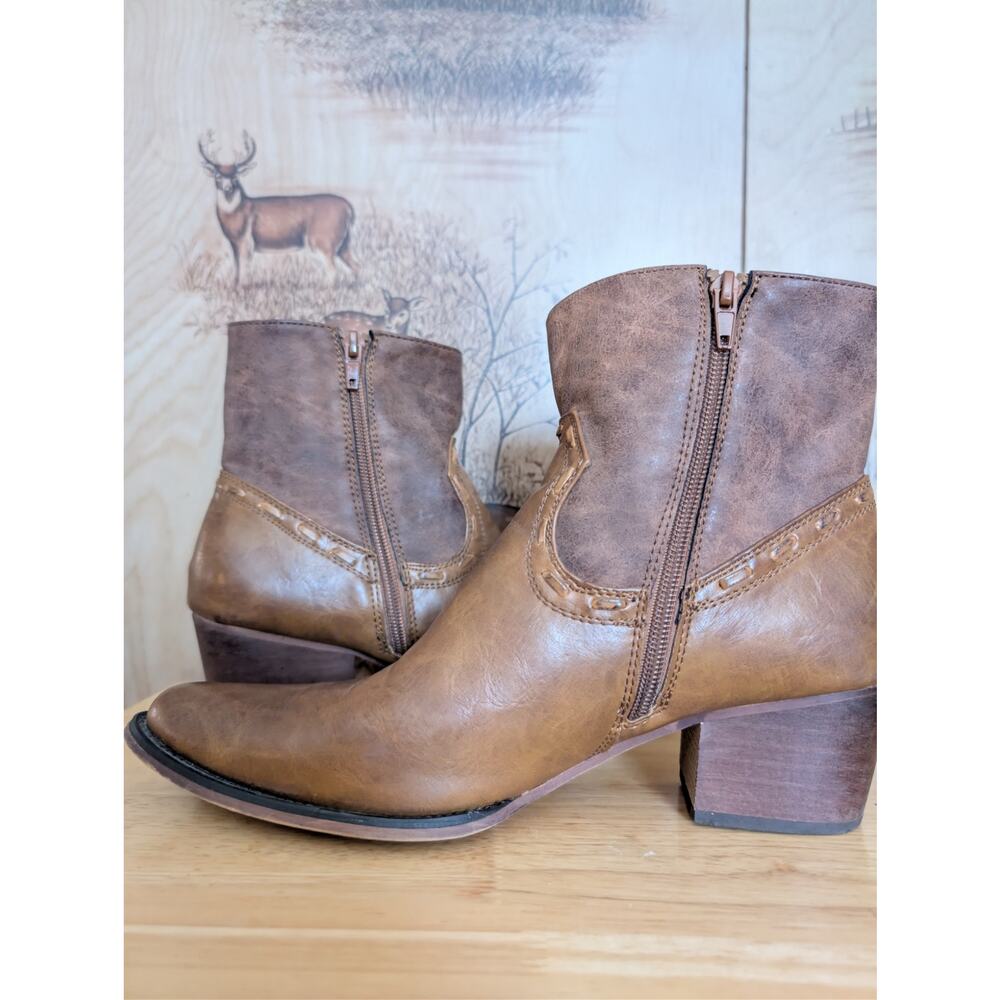 Roper Women's Brie Ankle Boots Size 10 - Picture 6 of 8